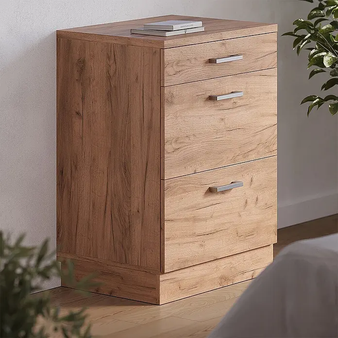 Küchenschrank für Dachschrägen R-Line 60 cm Goldkraft Eiche Art.-Nr. 61715 - 