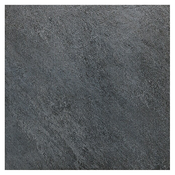 Keramische tegel Skiffer (60 x 60 cm, Antraciet, Geglazuurd)