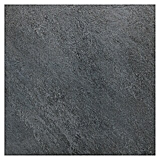 Keramische tegel Skiffer (60 x 60 cm, Antraciet, Mat)