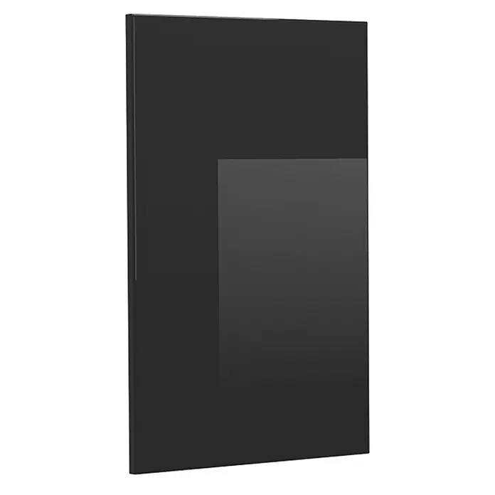 Küchenfront R-Line 39.6 cm Schwarz Hochglanz Art.-Nr. 40905 - 
