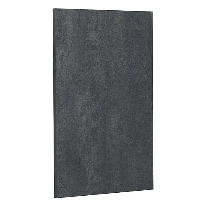 Küchenfront R-Line 39.6 cm Schwarz Beton Art.-Nr. 42819 - 