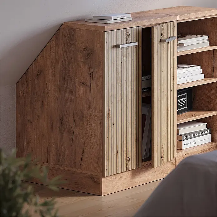 Küchenschrank für Dachschrägen R-Line 60 cm Artisan-Eiche Art.-Nr. 60389 - 