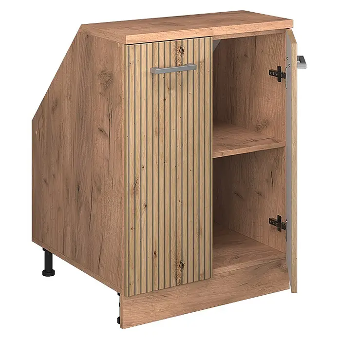 Küchenschrank für Dachschrägen R-Line 60 cm Artisan-Eiche Art.-Nr. 60389 - 