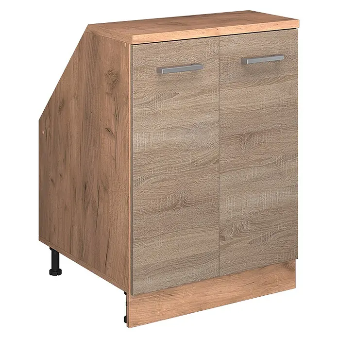 Küchenschrank für Dachschrägen R-Line 60 cm Sonoma Art.-Nr. 60502 - 