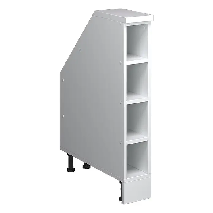 Küchenschrank für Dachschrägen R-Line 15 cm Weiß Art.-Nr. 60288 - 