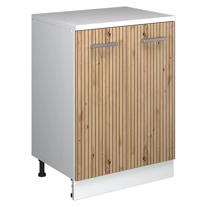 Küchenschrank für Dachschrägen R-Line 60 cm Artisan-Eiche Art.-Nr. 61772 - 