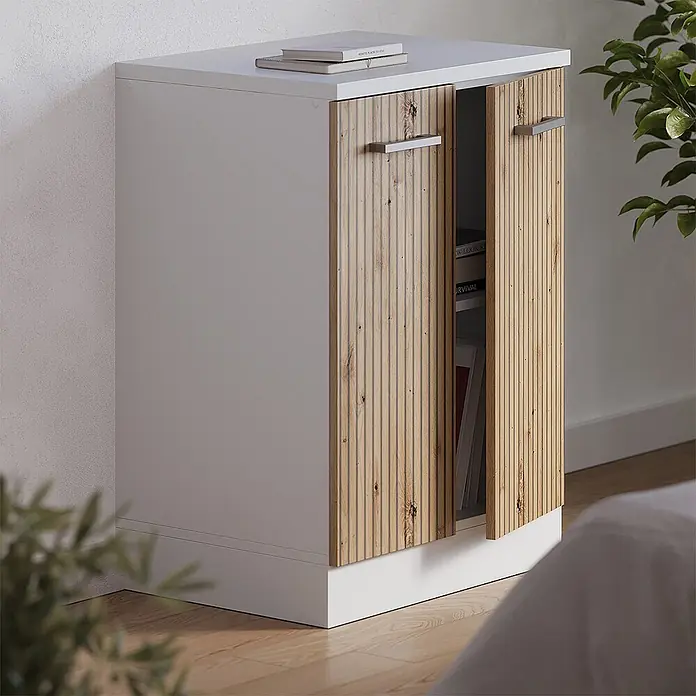 Küchenschrank für Dachschrägen R-Line 60 cm Artisan-Eiche Art.-Nr. 61772 - 