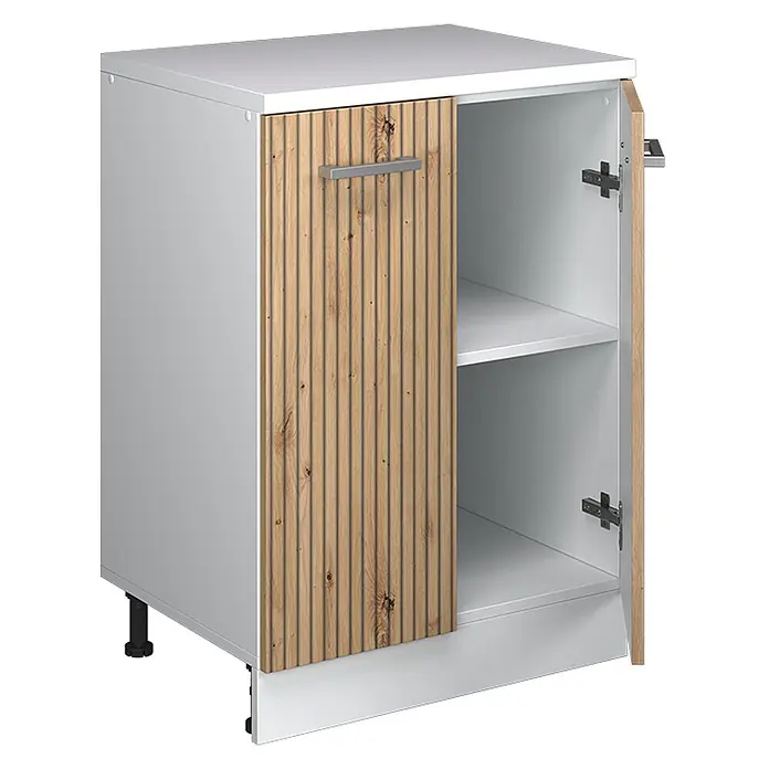 Küchenschrank für Dachschrägen R-Line 60 cm Artisan-Eiche Art.-Nr. 61772 - 