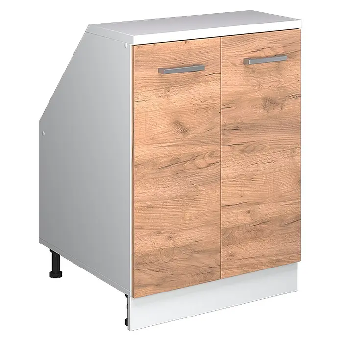 Küchenschrank für Dachschrägen R-Line 60 cm Goldkraft Eiche Art.-Nr. 60117 - 