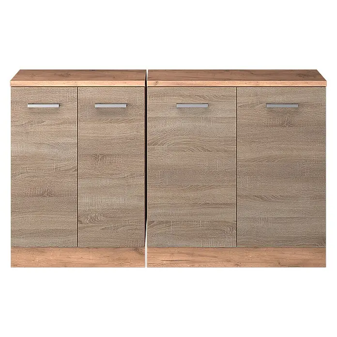 Küchenschrank für Dachschrägen R-Line 140 cm Sonoma Art.-Nr. 60374 - 