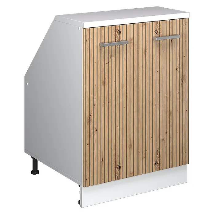 Küchenschrank für Dachschrägen R-Line 60 cm Artisan-Eiche Art.-Nr. 60352 - 