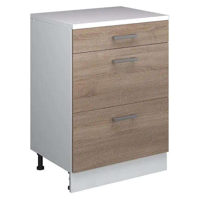 Küchenschrank für Dachschrägen R-Line 60 cm Sonoma Art.-Nr. 61735 - 