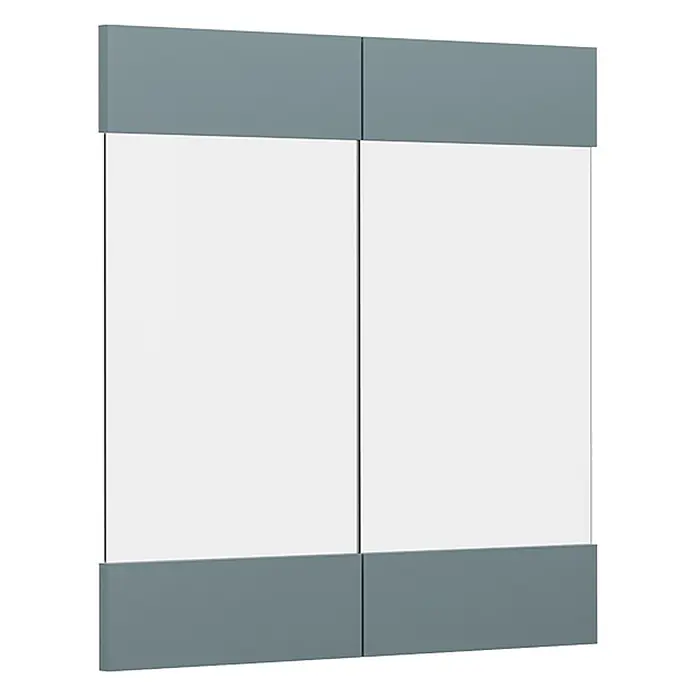Küchenfront R-Line 59.2 cm Blau-Grau Art.-Nr. 40957 - 