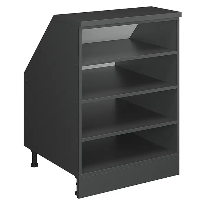 Küchenschrank für Dachschrägen R-Line 60 cm Anthrazit Art.-Nr. 60440 - 