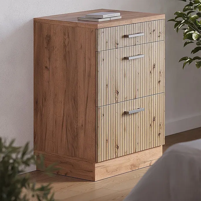 Küchenschrank für Dachschrägen R-Line 60 cm Artisan-Eiche Art.-Nr. 61712 - 