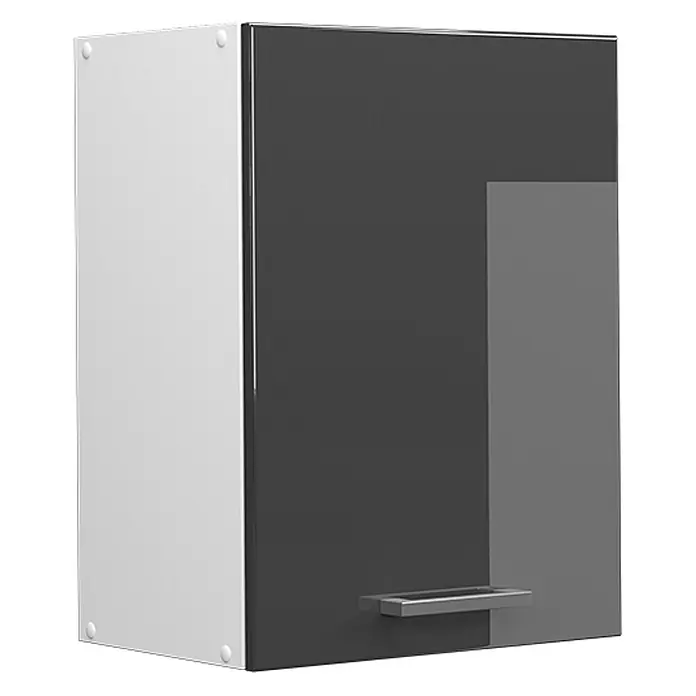 Küchenfront R-Line 44.6 cm Anthrazit Hochglanz Art.-Nr. 37361 - 