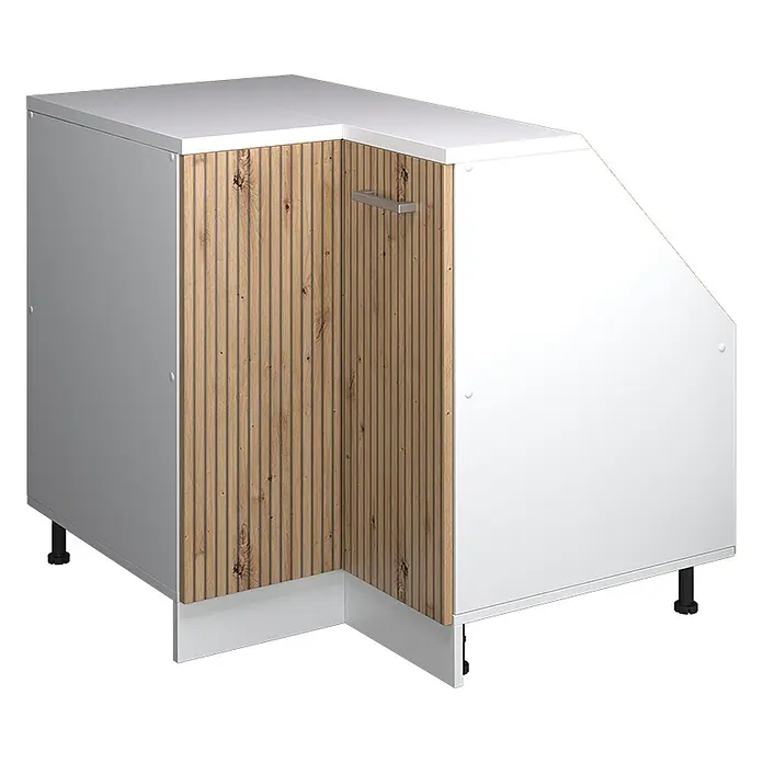 Küchenschrank für Dachschrägen R-Line 75.6 cm Artisan-Eiche Art.-Nr. 60089 - 