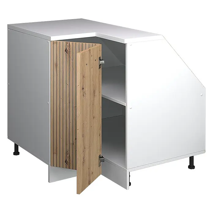 Küchenschrank für Dachschrägen R-Line 75.6 cm Artisan-Eiche Art.-Nr. 60089 - 