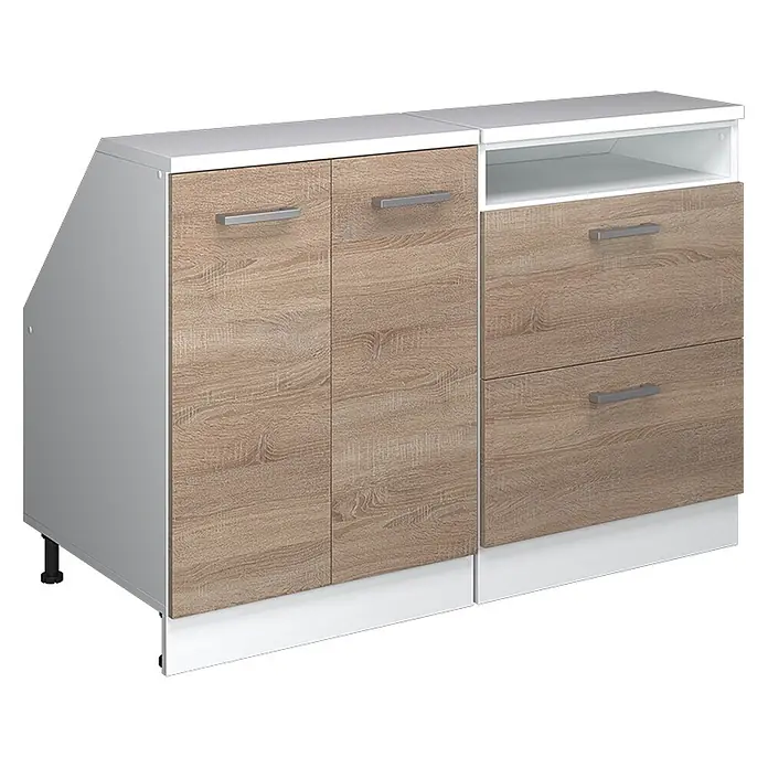Küchenschrank für Dachschrägen R-Line 120 cm Sonoma Art.-Nr. 60519 - 