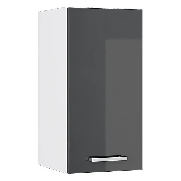 Küchenfront R-Line 29.6 cm Anthrazit Hochglanz Art.-Nr. 29223 - 