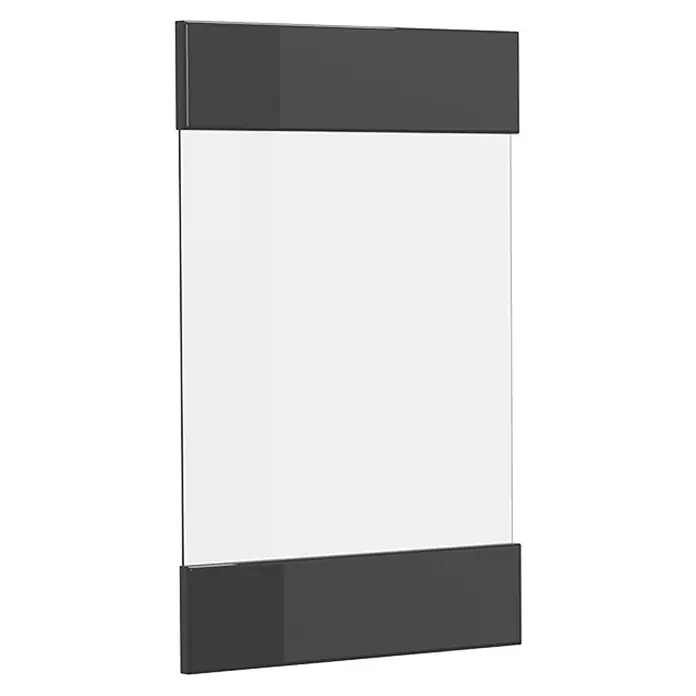 Küchenfront R-Line 39.6 cm Anthrazit Hochglanz Art.-Nr. 29211 - 