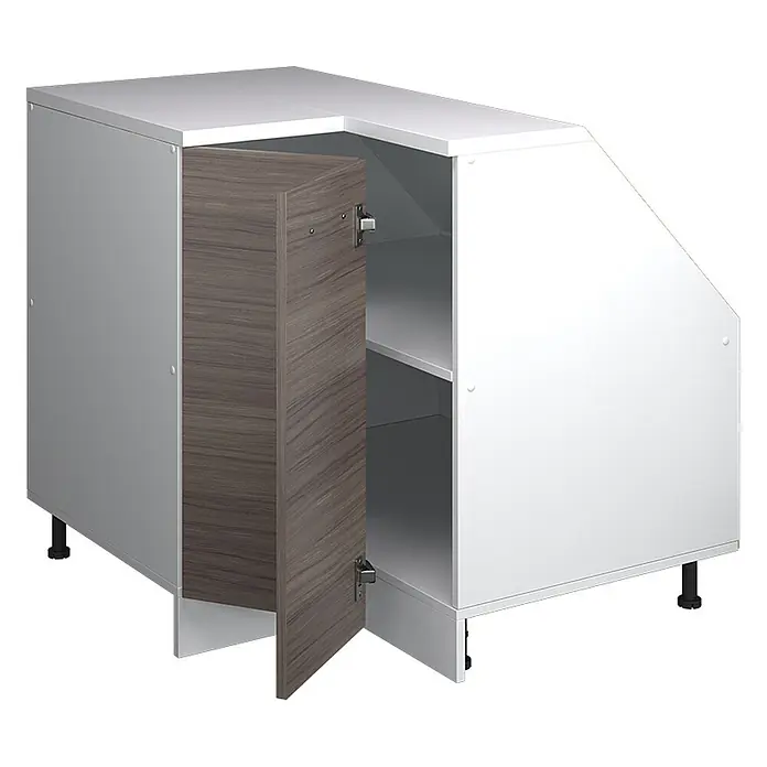 Küchenschrank für Dachschrägen R-Line 75.6 cm Edelgrau Art.-Nr. 60401 - 