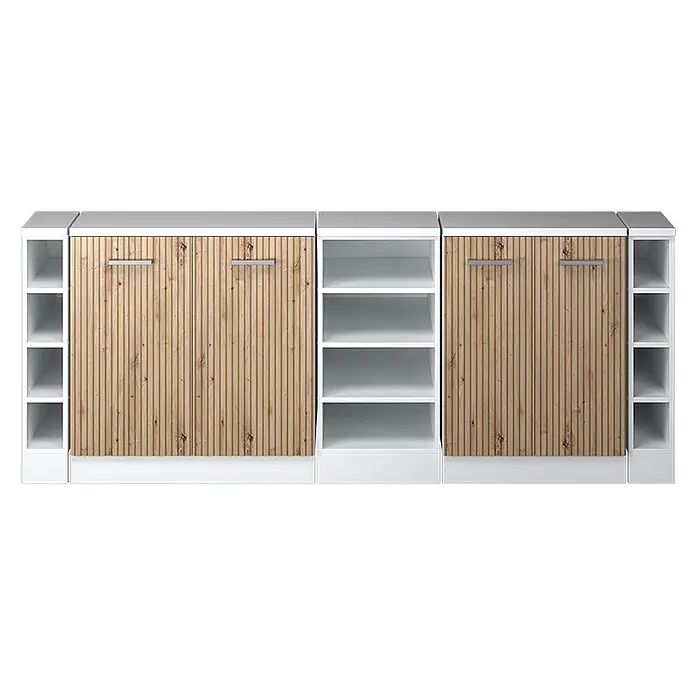 Küchenschrank für Dachschrägen R-Line 210 cm Artisan-Eiche Art.-Nr. 60065 - 