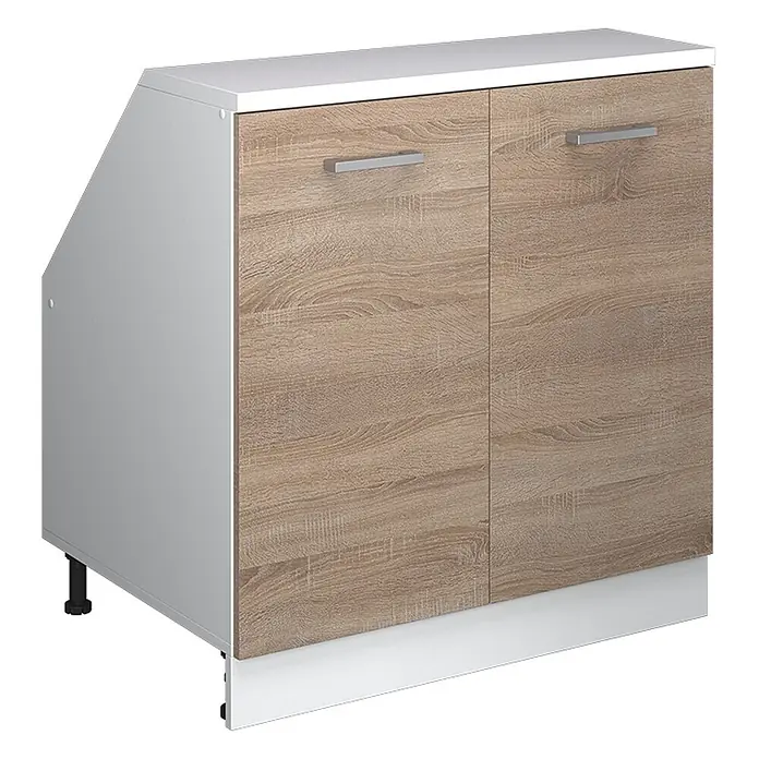 Küchenschrank für Dachschrägen R-Line 80 cm Sonoma Art.-Nr. 60358 - 