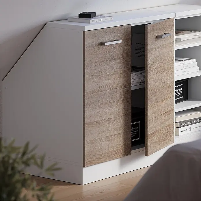 Küchenschrank für Dachschrägen R-Line 80 cm Sonoma Art.-Nr. 60358 - 
