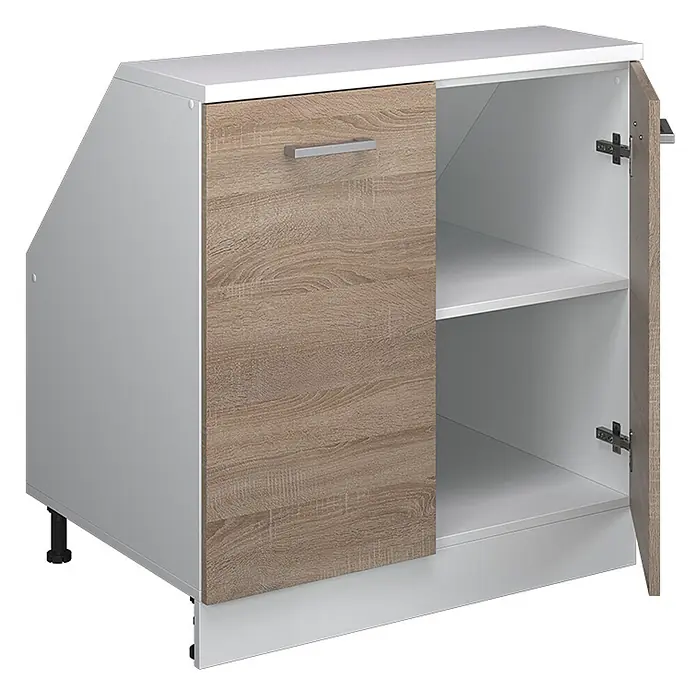 Küchenschrank für Dachschrägen R-Line 80 cm Sonoma Art.-Nr. 60358 - 