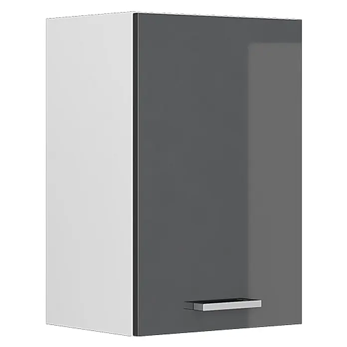 Küchenfront R-Line 39.6 cm Anthrazit Hochglanz Art.-Nr. 29212 - 