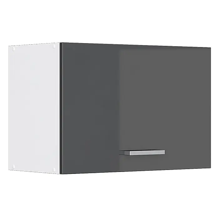 Küchenfront R-Line 59.6 cm Anthrazit Hochglanz Art.-Nr. 29214 - 