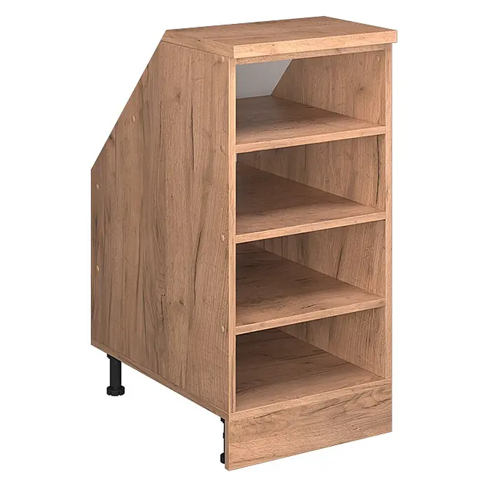Küchenschrank für Dachschrägen R-Line 60 cm Goldkraft Eiche Art.-Nr. 60206 - 