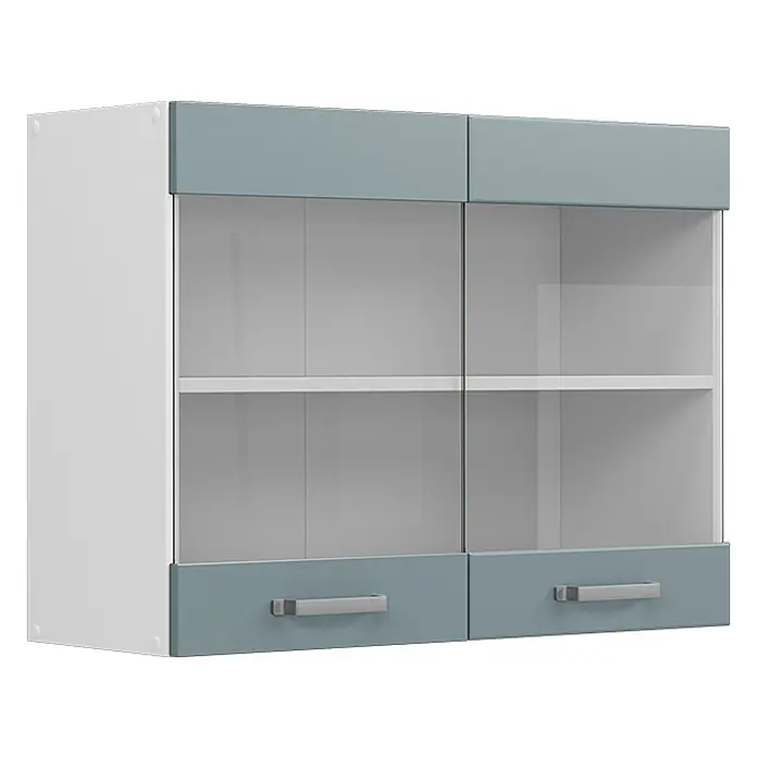 Küchenfront R-Line 79.2 cm Blau-Grau Art.-Nr. 40940 - 