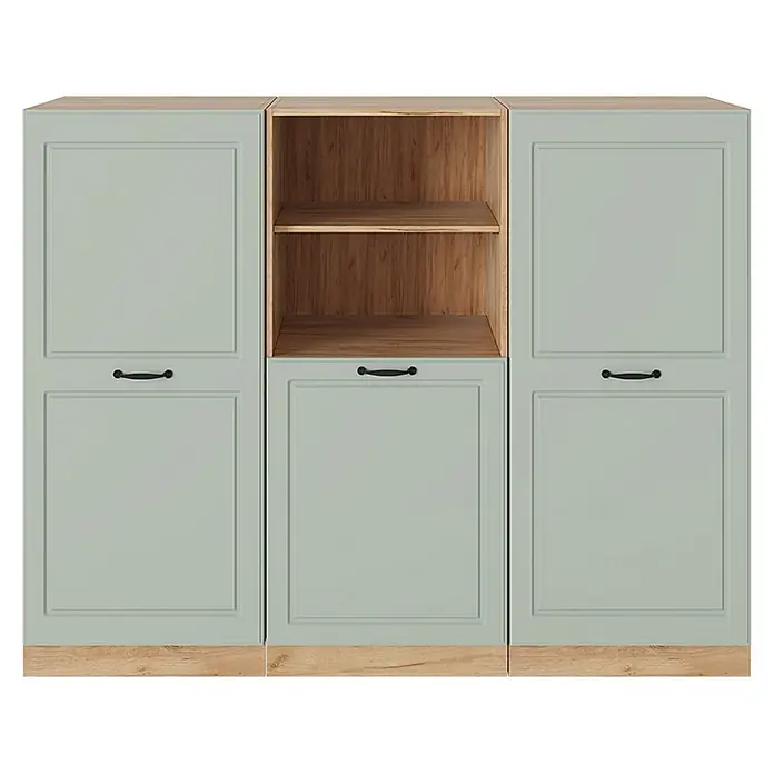 Küchenblock R-Line 180 cm Mint Landhaus Art.-Nr. 70948 - 