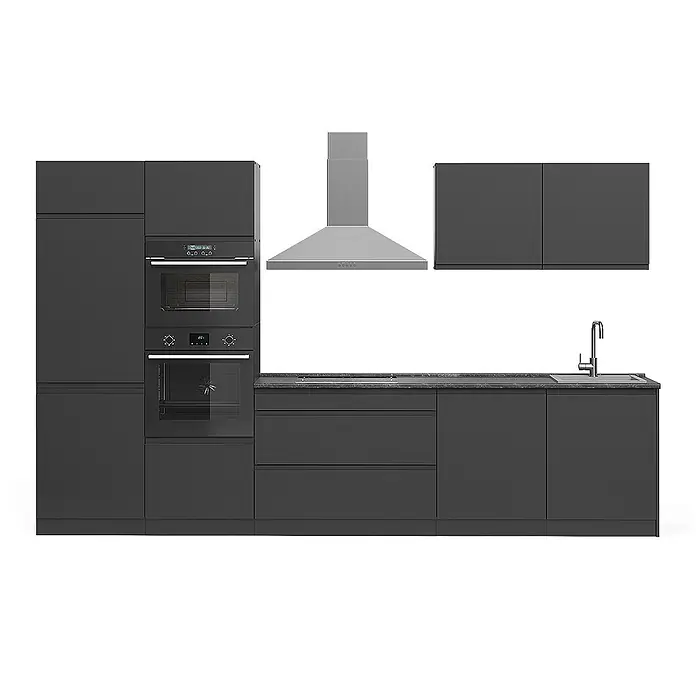 Küchenzeile R-Line 340 cm Anthrazit Art.-Nr. 70592 - 
