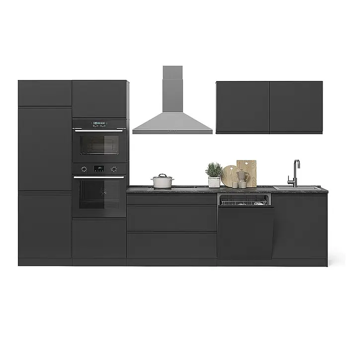 Küchenzeile R-Line 340 cm Anthrazit Art.-Nr. 70592 - 