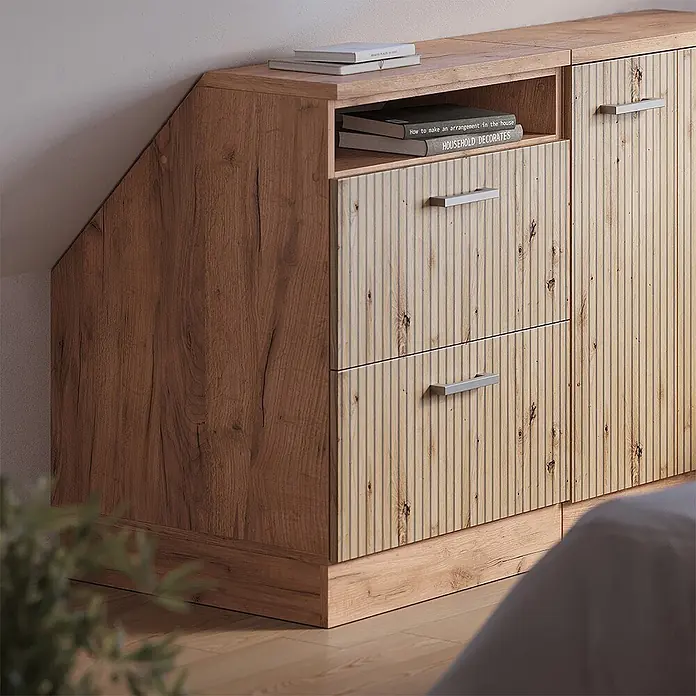Küchenschrank für Dachschrägen R-Line 60 cm Artisan-Eiche Art.-Nr. 60265 - 