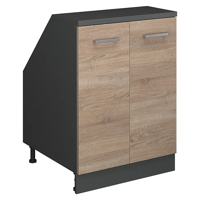 Küchenschrank für Dachschrägen R-Line 60 cm Sonoma Art.-Nr. 60312 - 