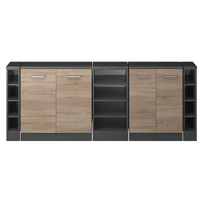 Küchenschrank für Dachschrägen R-Line 210 cm Sonoma Art.-Nr. 59986 - 