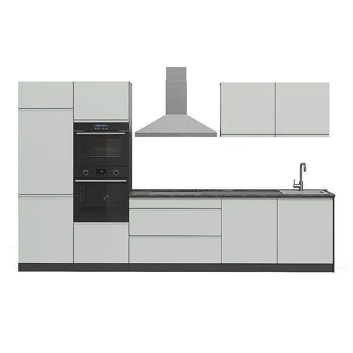 Küchenzeile R-Line 340 cm Pastellgrün Art.-Nr. 70593 - 