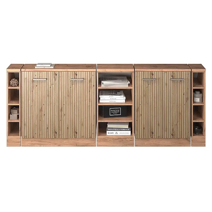 Küchenschrank für Dachschrägen R-Line 210 cm Artisan-Eiche Art.-Nr. 60104 - 