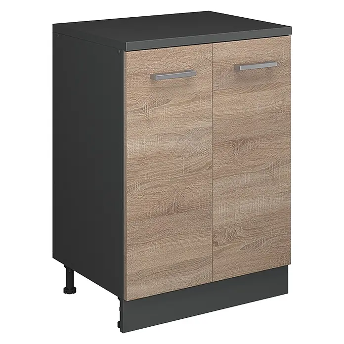 Küchenschrank für Dachschrägen R-Line 60 cm Sonoma Art.-Nr. 61750 - 