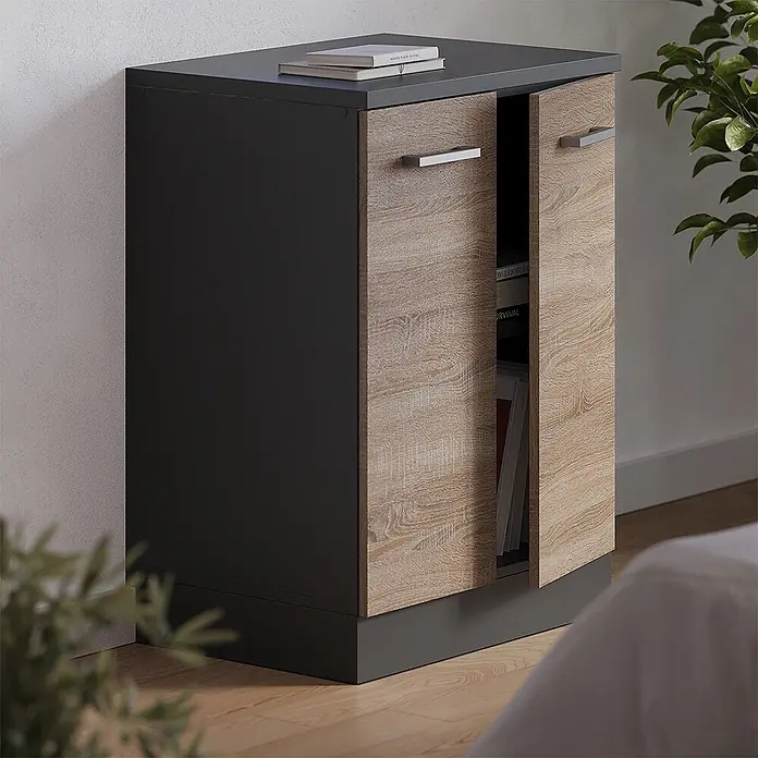 Küchenschrank für Dachschrägen R-Line 60 cm Sonoma Art.-Nr. 61750 - 