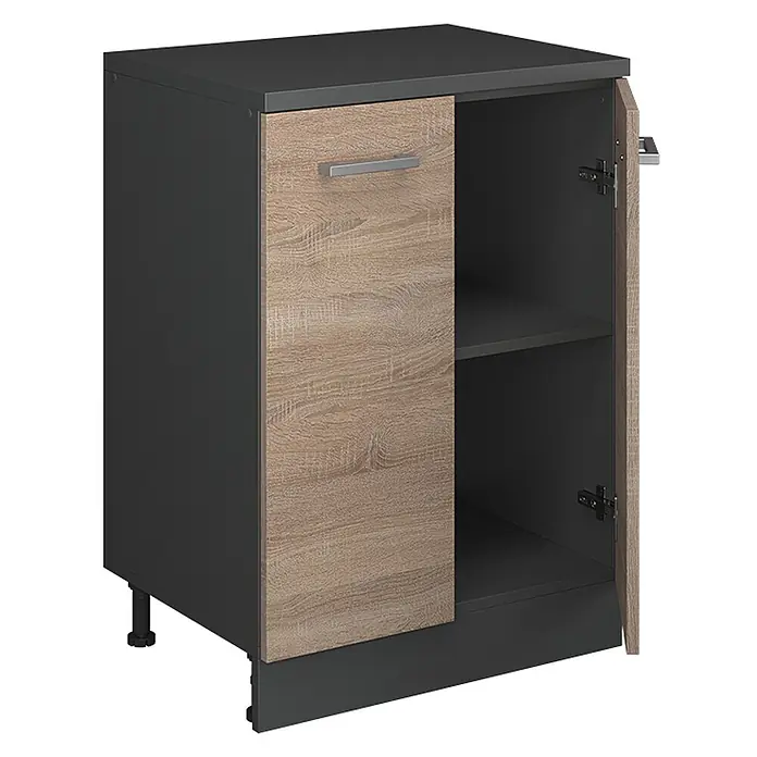 Küchenschrank für Dachschrägen R-Line 60 cm Sonoma Art.-Nr. 61750 - 