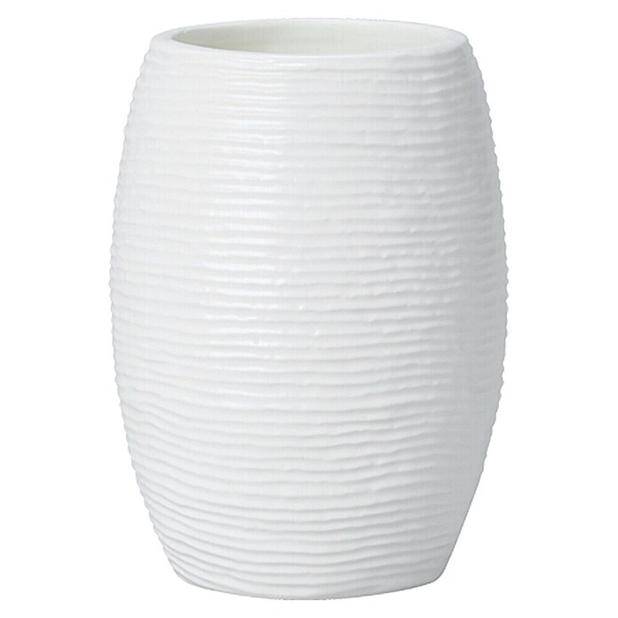 Venus Linea Tandenborstelbeker (Wit, Keramiek)