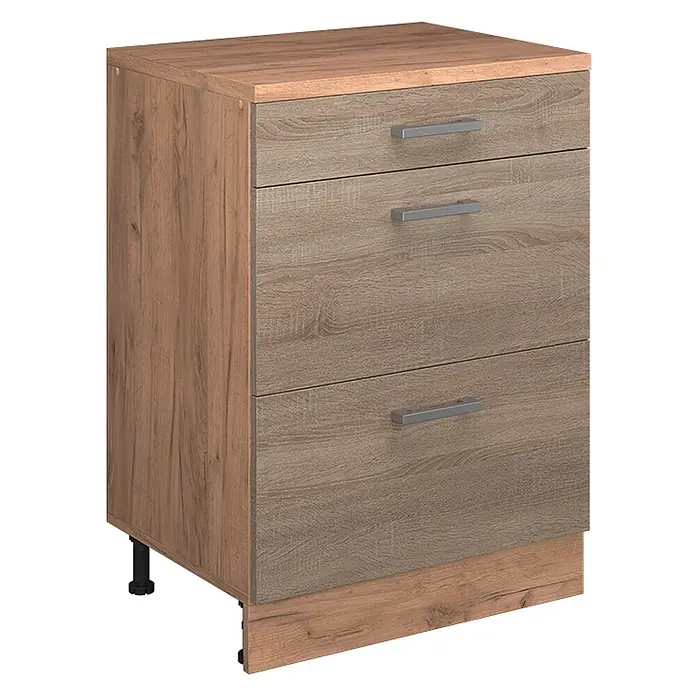 Küchenschrank für Dachschrägen R-Line 60 cm Sonoma Art.-Nr. 61720 - 