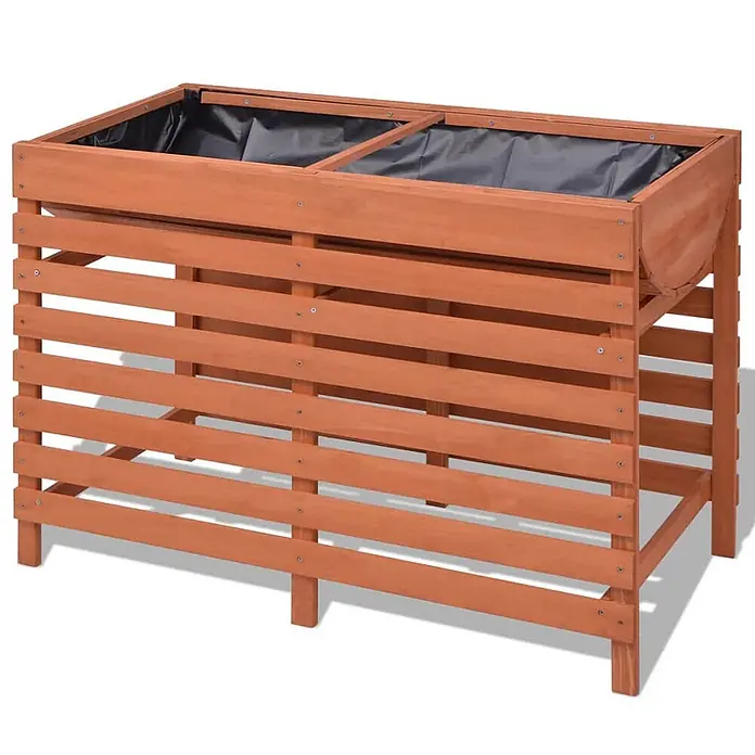 vidaXL Blumenkasten 100x50x71 cm Holz - 