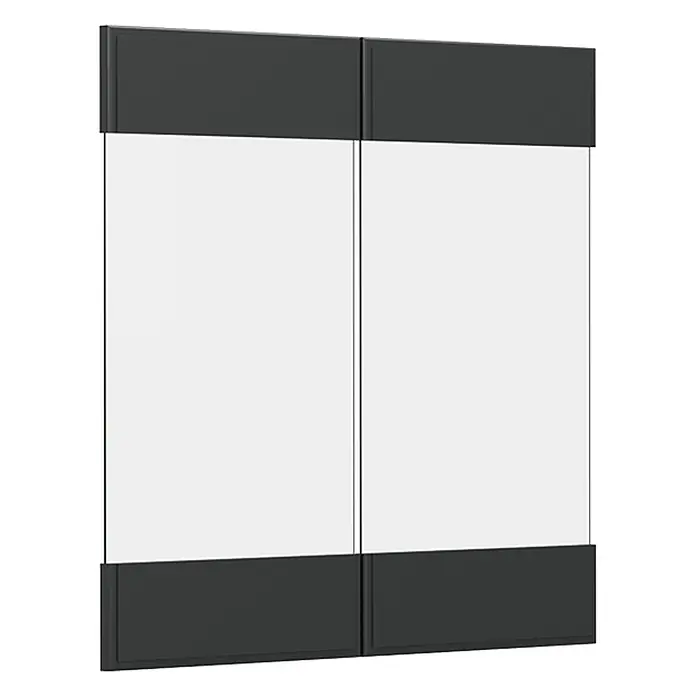 Küchenfront R-Line 59.2 cm Anthrazit Landhaus Art.-Nr. 37520 - 