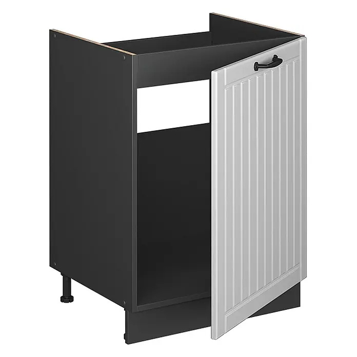 Spülenunterschrank Fame-Line 60 cm Weiß Landhaus Art.-Nr. 63439 - 